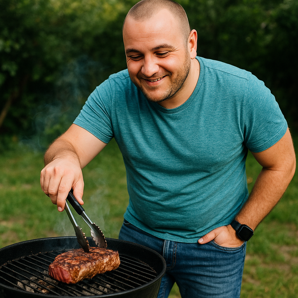 Kevin Wagonfoot cooking