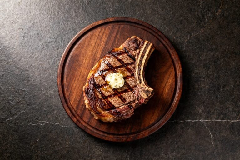 Carnivore Grilled Ribeye with Garlic Butter Drizzle