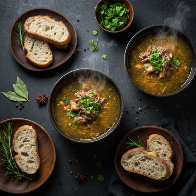 Healthy Longevity Slow Cooker Beef Bone Broth Soup | Kevin Wagonfoot