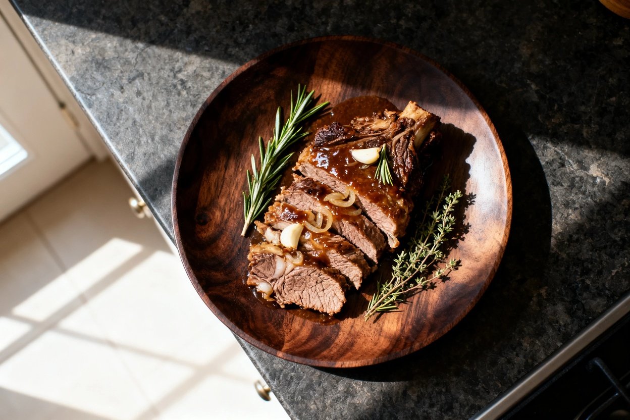 Paleo AIP Braised Lamb with Herbs