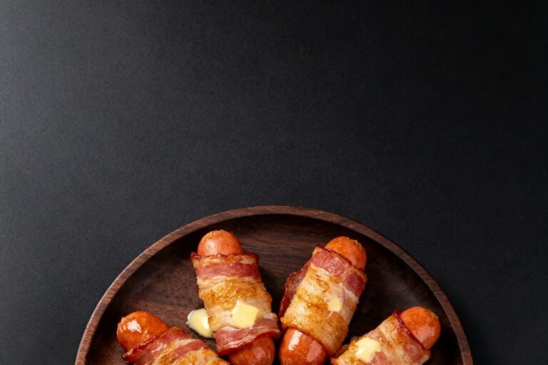 Bacon-Wrapped Sausage | Kevin Wagonfoot