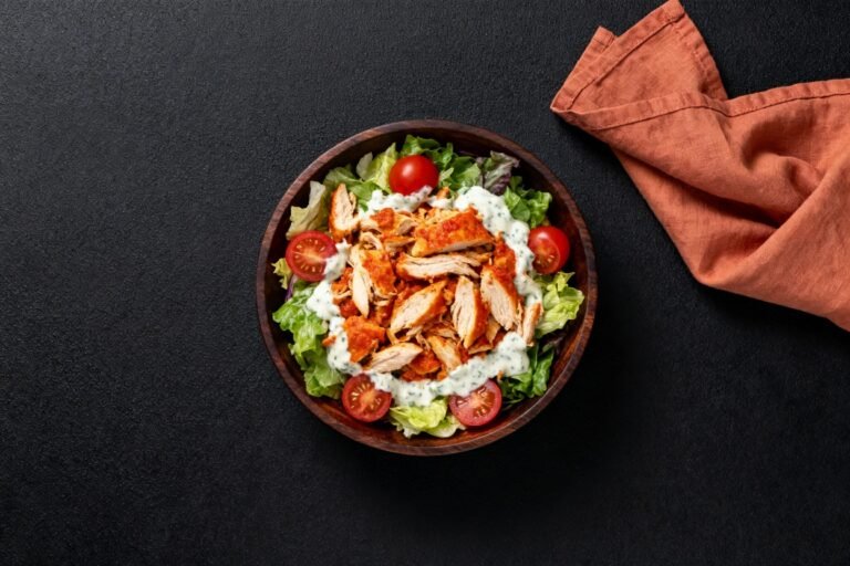 Buffalo Chicken Salad with Ranch Dressing | Kevin Wagonfoot