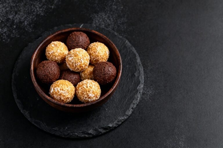 Caribbean Spice Coconut Protein Truffles | Kevin Wagonfoot