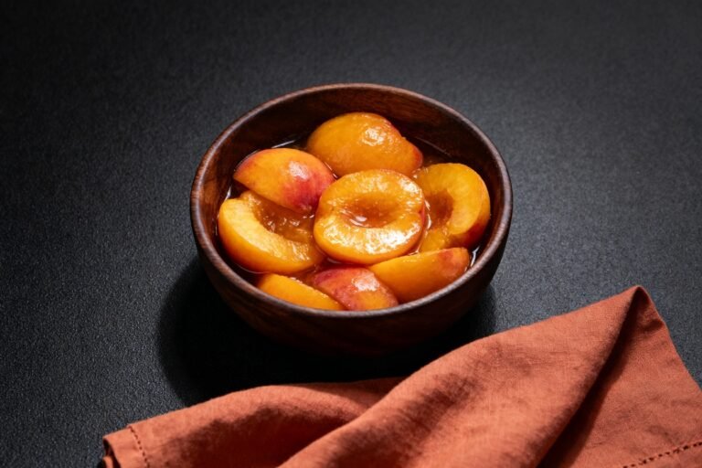Cinnamon Stewed Peaches | Kevin Wagonfoot