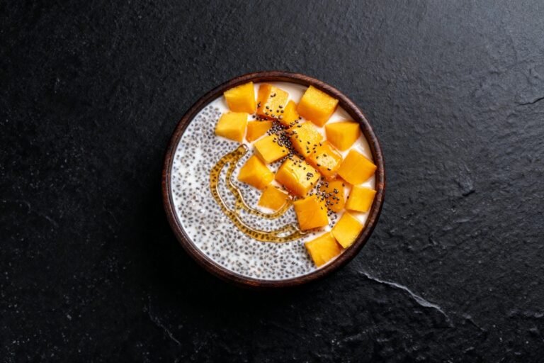 Coconut Mango Chia Pudding | Kevin Wagonfoot