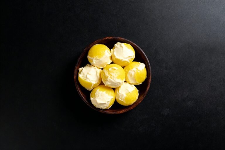 Lemon Cream Fat Bombs | Kevin Wagonfoot