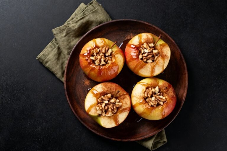 Maple Walnut Baked Apples | Kevin Wagonfoot