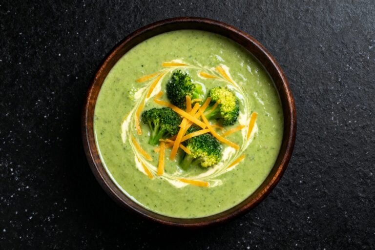 Creamy Broccoli Cheddar Soup | Kevin Wagonfoot